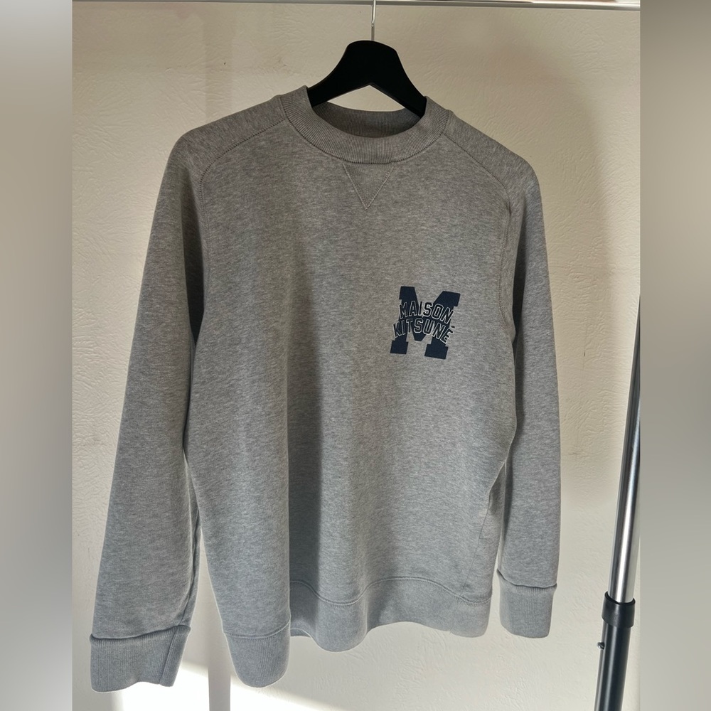 Maison Kitsune Crew Sweatshirt, Size M